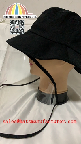 coronavirus fight hat with removable TPU mask