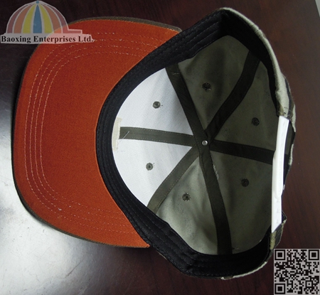 hip hop style camouflage baseball cap