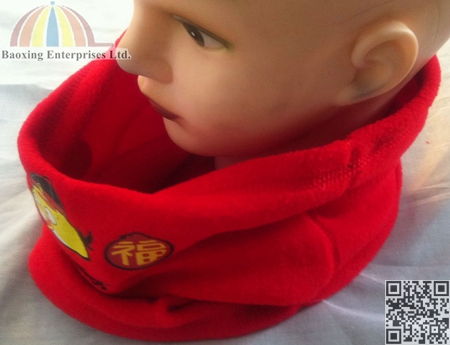 custom imprint microfleece neckwarmer