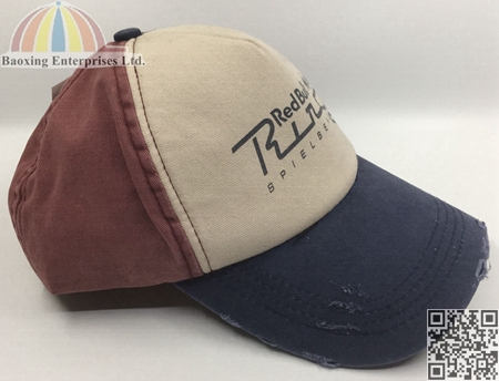 custom washed cotton baseball hats caps
