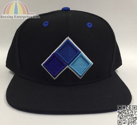 custom 3D snap back cap wide brim hats